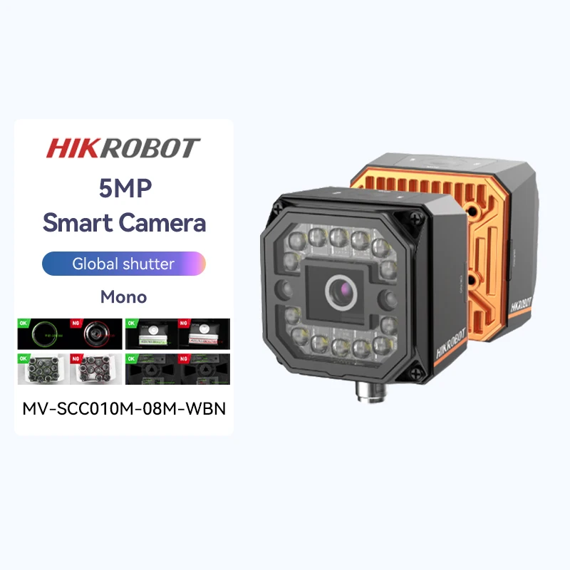 

2025 HIKROBOT MV-SCC010M-08M-WBN Original Smart Vision Sensor Robotic Arm Camera Motion Control Visual Inspection