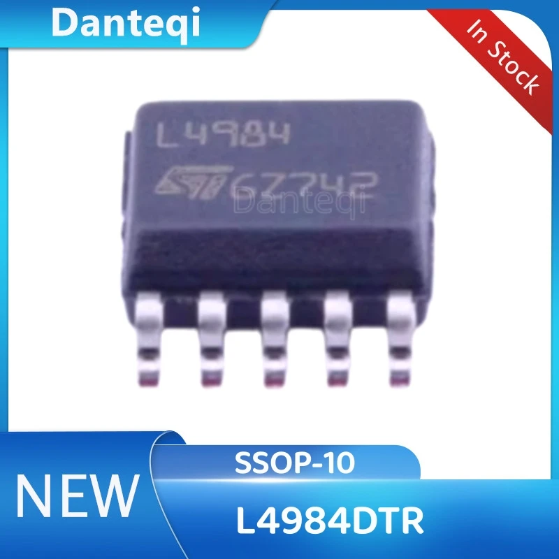 10PCS/LOT 100% New L4984DTR L4984D L4984 SSOP-10 Chipset