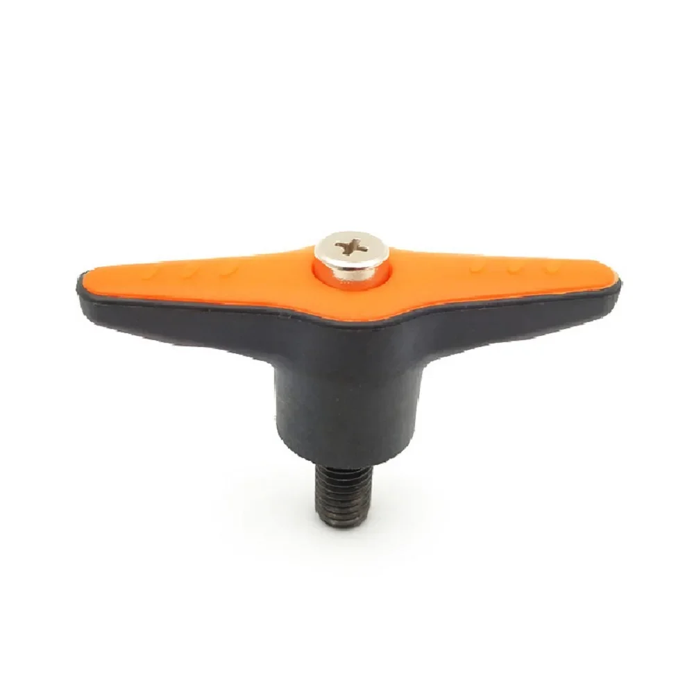 1-5pcs T-type Adjustable Positioning Handle Steel One-Word Hand-Tightening Locking Screw Plastic Fixing Handle
