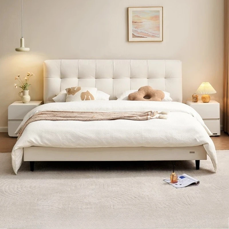 

Twin bed frame Camas De Dormitorio Lit 2 Personnes Letto Matrimoniale double beds 150X200cm bedroom furniture base & frame
