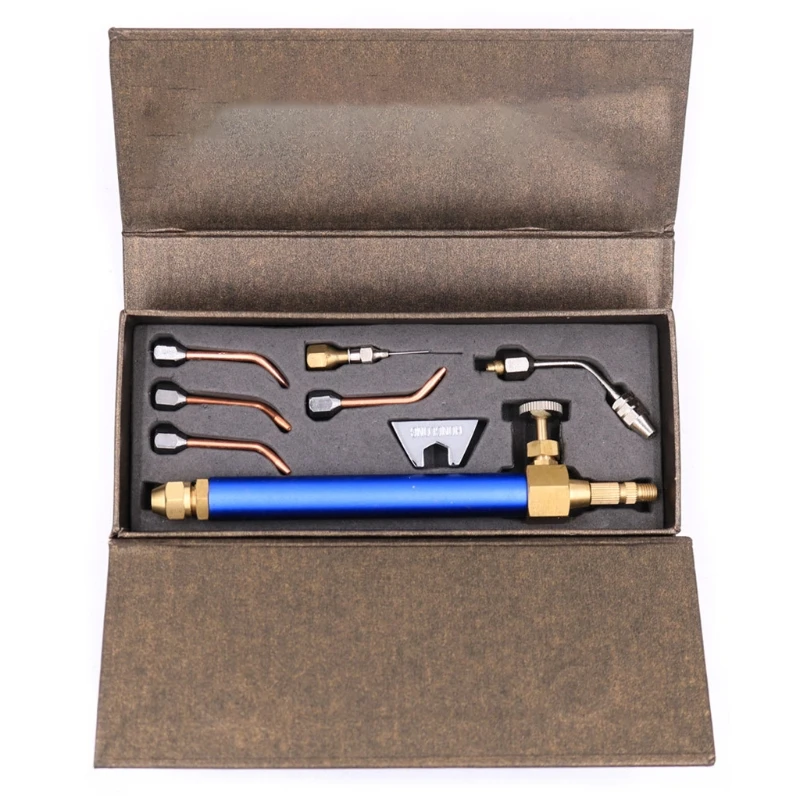 Oxygen Gas Welding Torch DIY Jewelry Soldering Melting Making Tool Kit Repairing Processing