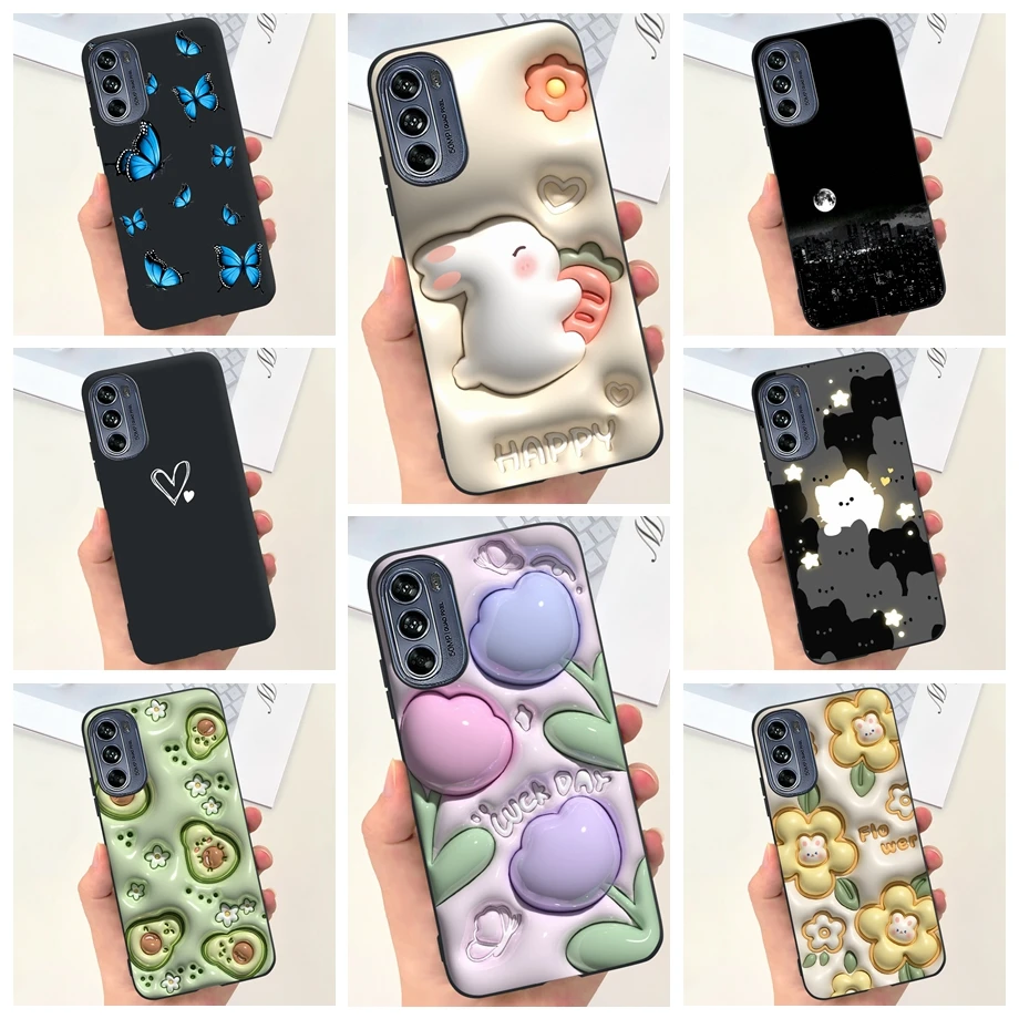 

For Motorola Moto G62 5G Case Cover 6.5" Luxury Soft Silicone Phone Case Fundas For Motorola G62 TPU Case Camara Protected Capa