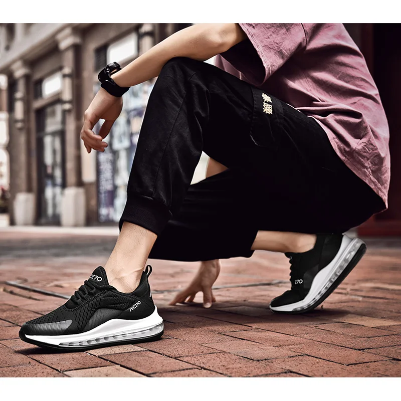 Herrenschuhe Sneakers Luxus-Tennisschuhe Herren Casual Trainer Atmungsaktive Modische Slipper Laufschuhe für Männer – Detail 8