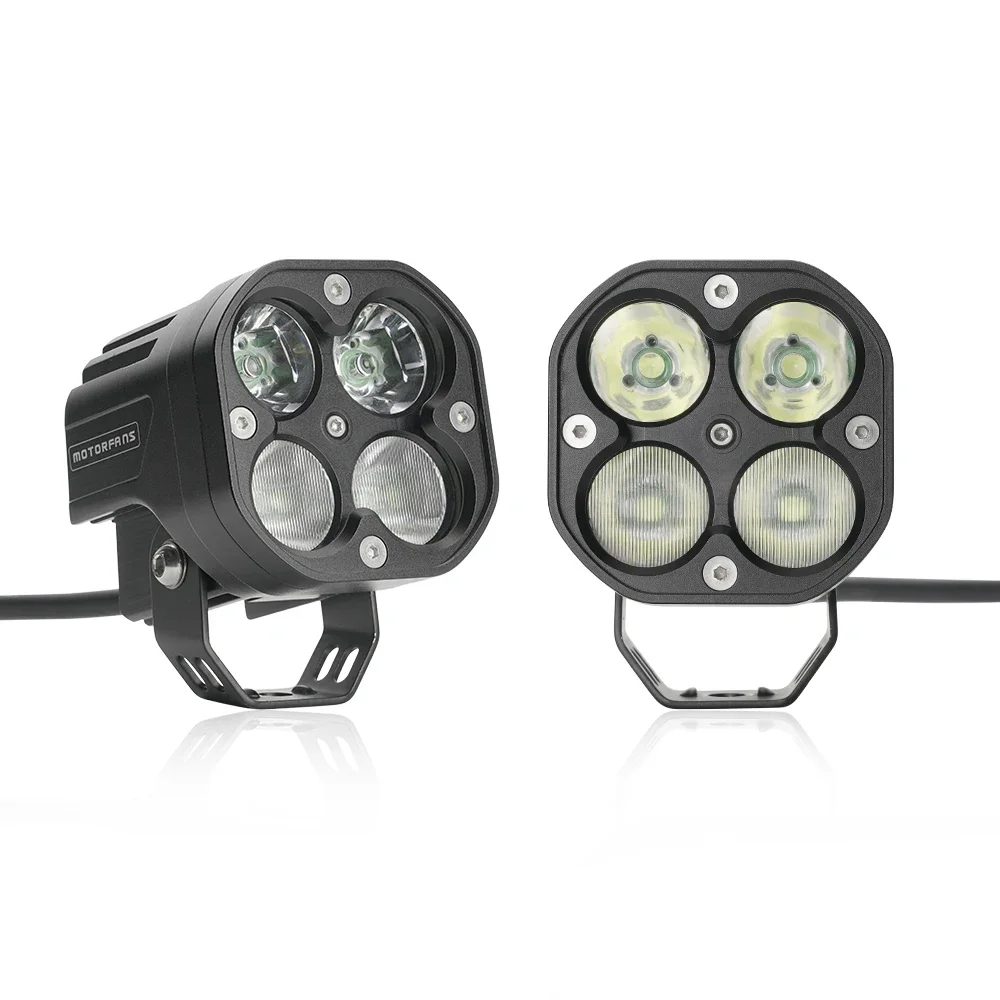 Auto lighting systems accesorios para moto high low beam motorcycle 40W driving light  lamp