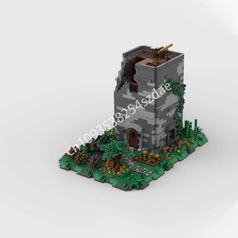 

3324pcs MOC Druid Tower Modular Buildings Building Blocks Creative Brick Christmas toy Gift Constructing Plastic Educational