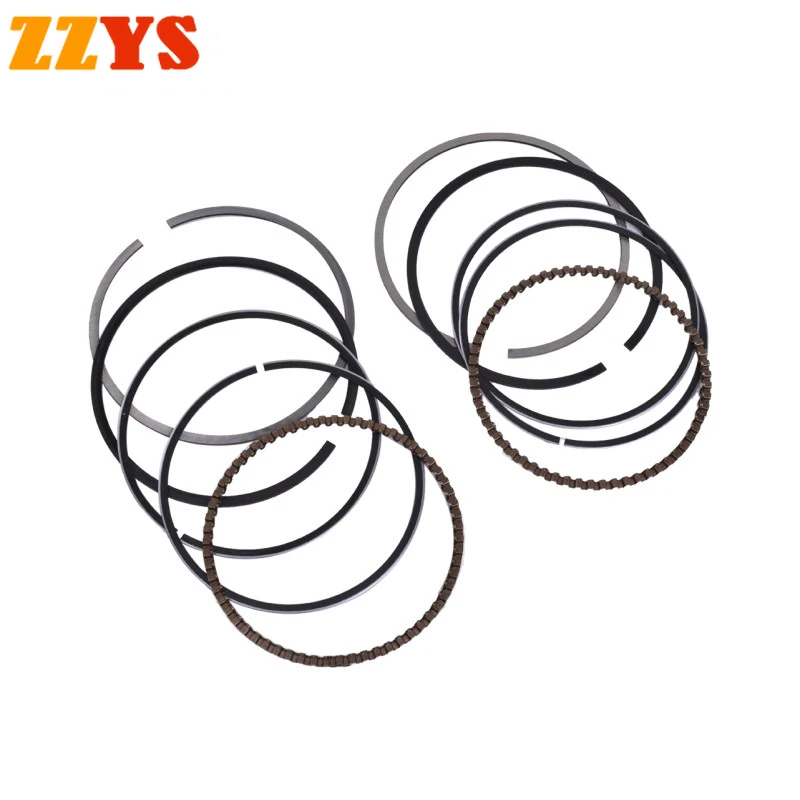62mm Piston Rings For Kawasaki EL250 Eliminator GPX250 EX250 Z ZZR KLE EL EX GPX GPZ Ninja 250 250R ZZR250 KLE250 Z250 GPZ250 - Image 2