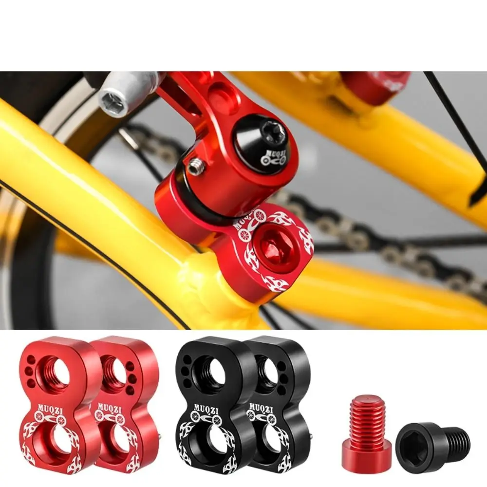 

8-shaped Bicycle Parts Extension Seat Aluminum Alloy Universal V Brake Converter Adapter Durable Black/Red V Brake Extender