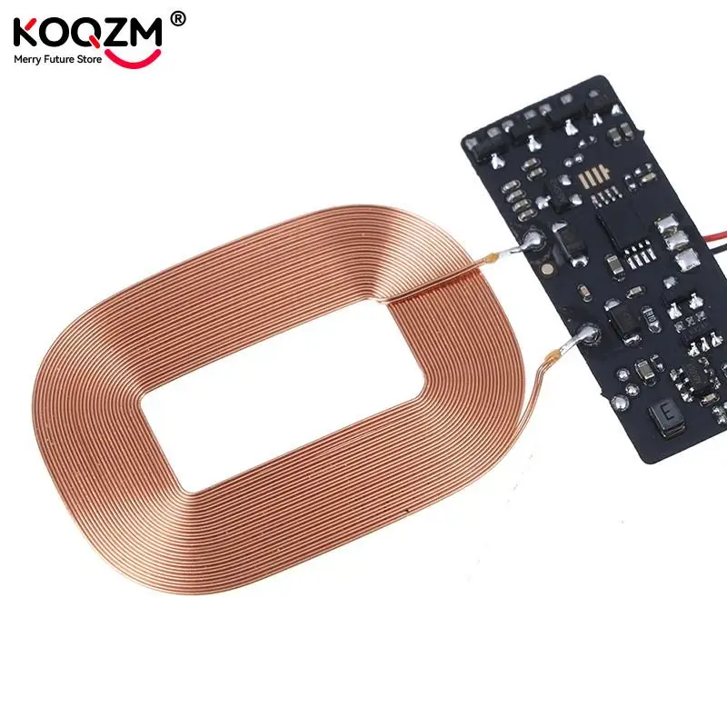 New Qi Wireless Charging Standard Universal Wireless Charger PCBA Circuit Board With Coil DIY QI Wireless Receiver