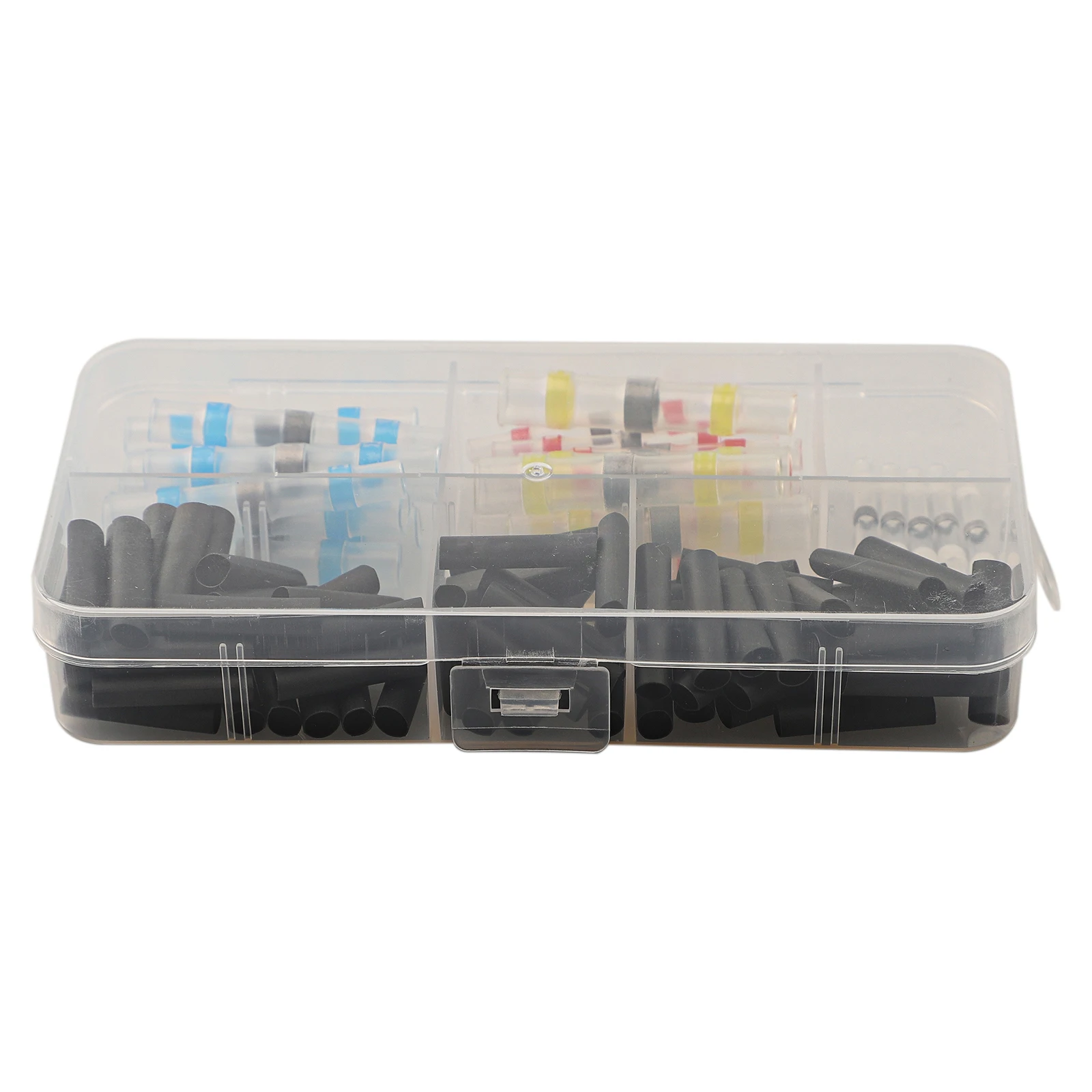 100Pcs Solder Seal Sleeve Heat Shrink Butt Wire Connector Terminal Waterproof With Box For Welding Insulating Sealing Wires