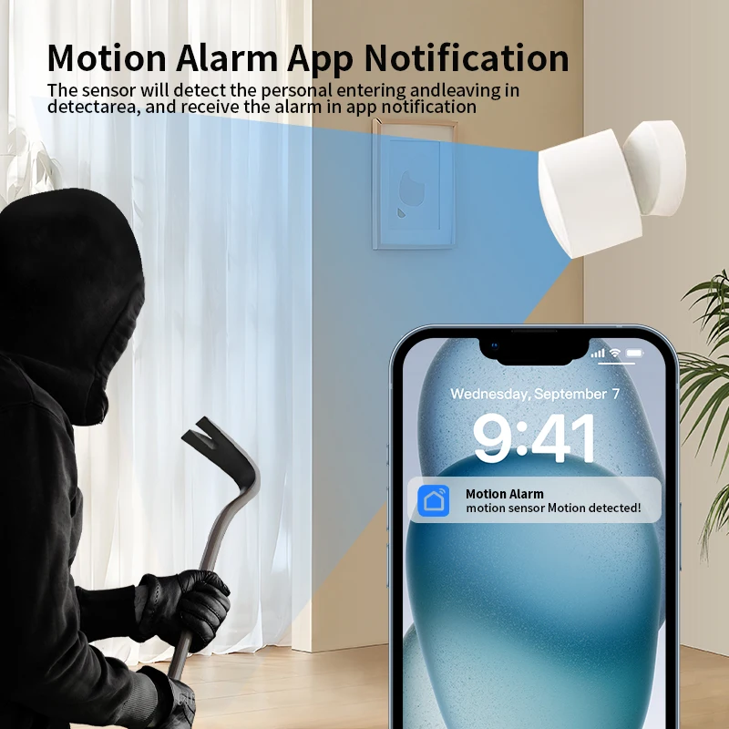 Zigbee WiFi Smart Human presensor senor For Samrt home Mini Tuya Smart Life Home Alexa Compatible