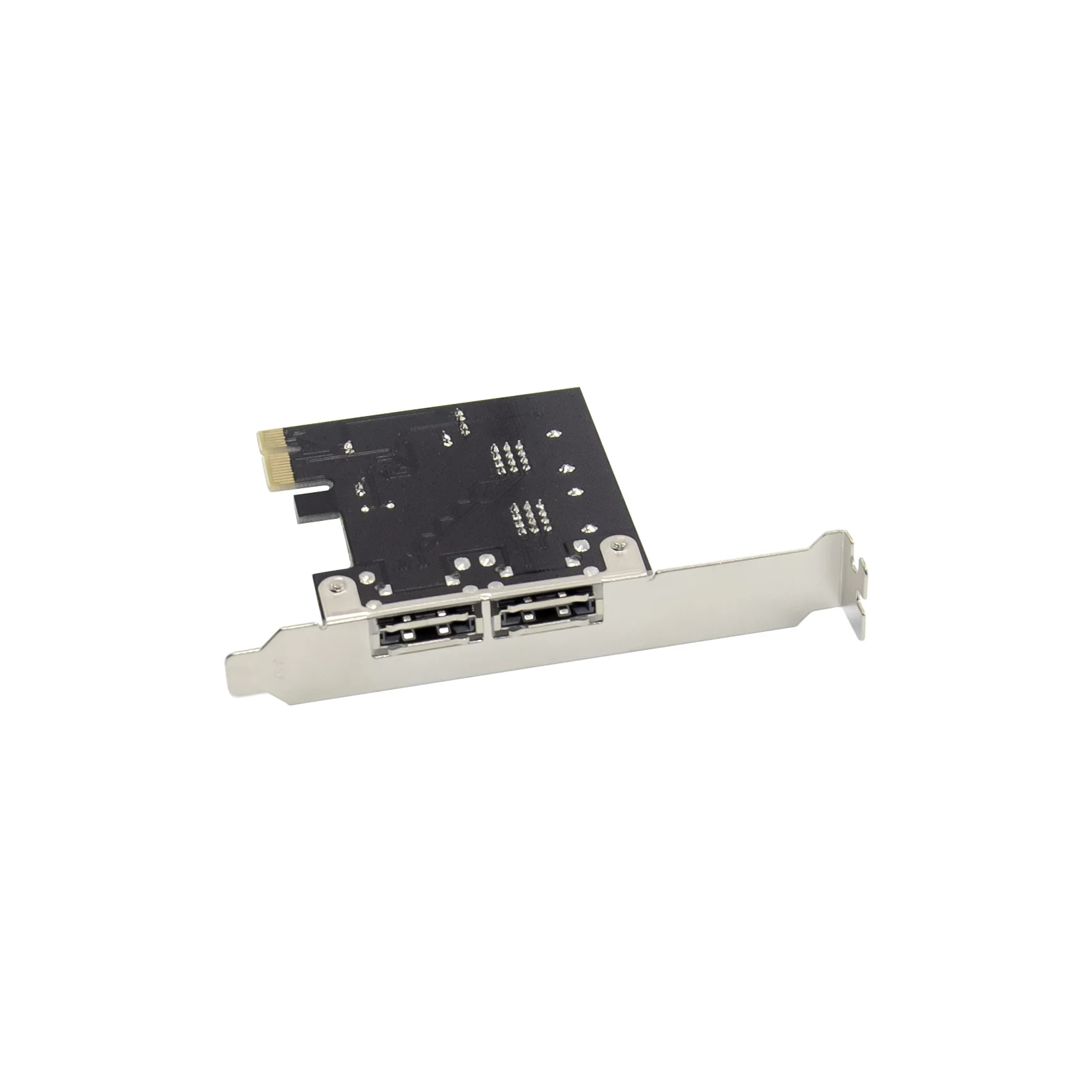ASM 1061 2 منافذ SATA + 2 منافذ ESATA 6G PCI Express بطاقة التحكم PCI-e إلى SATA III 3.0 محول SATA3.0