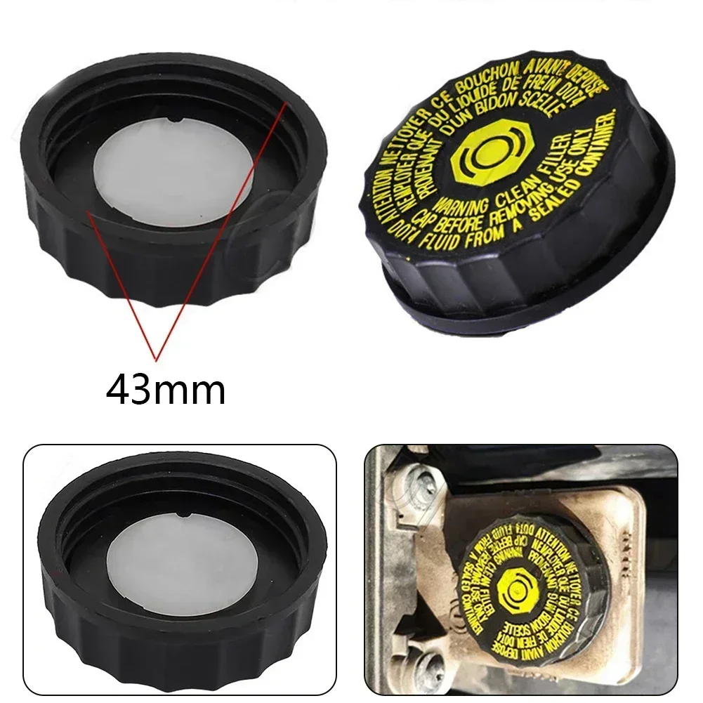 

Brake Fluid Cap Characteristics Car Exquisite Parts 4.3cm Inner Diameter 5.2cm Outer Diameter 508 Black Fluid Reservoir