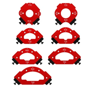 木工用内角ゲージ,電気ルーター,カッティングテンプレート,木板,面取り金型