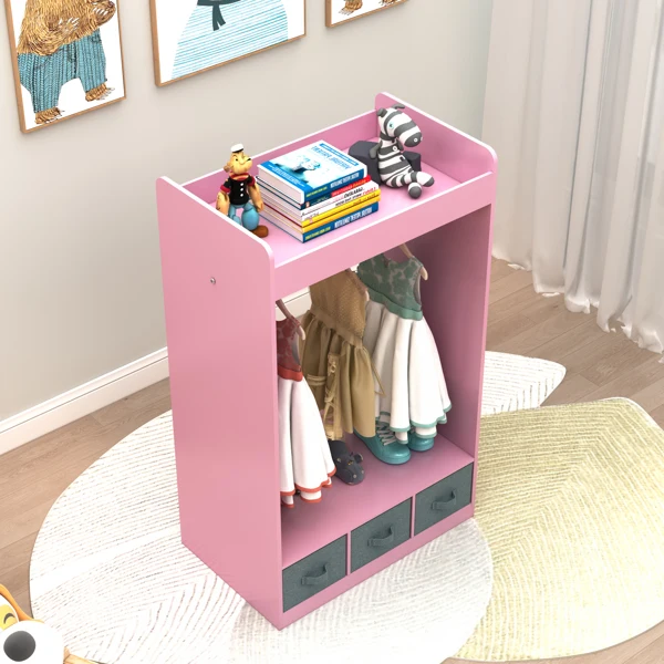 Kids Dress-Up Closet with Mirror