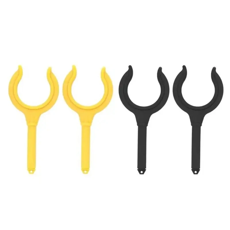 2Pcs Fishing Rod Boats Hook Paddle Holder Marine Boats Dinghy Oar Lock Fishing Rod Holder for Marine Row Boats Kayak