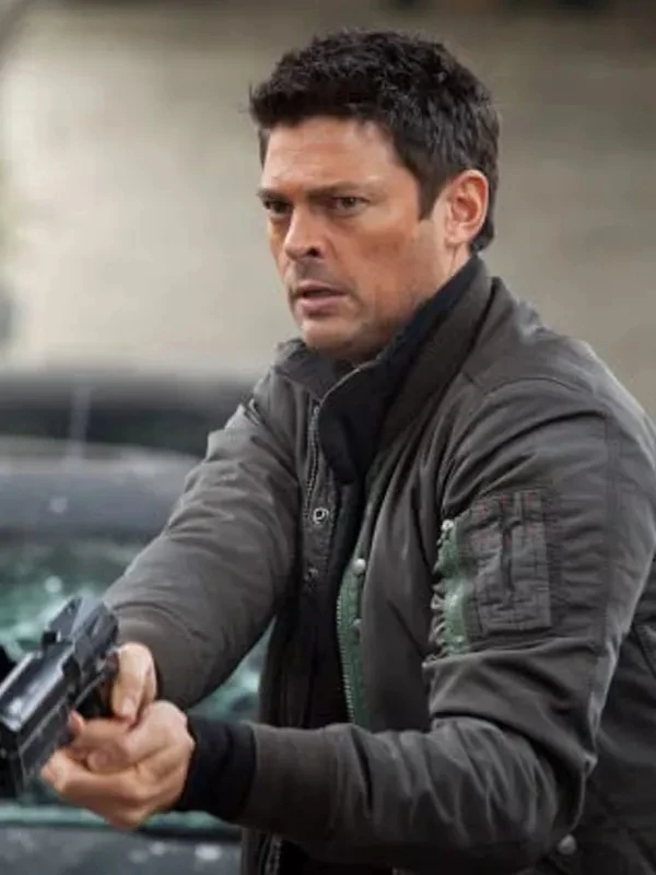 

MeiMei Homemade Karl Urban Almost Human Grey Cotton Jacket