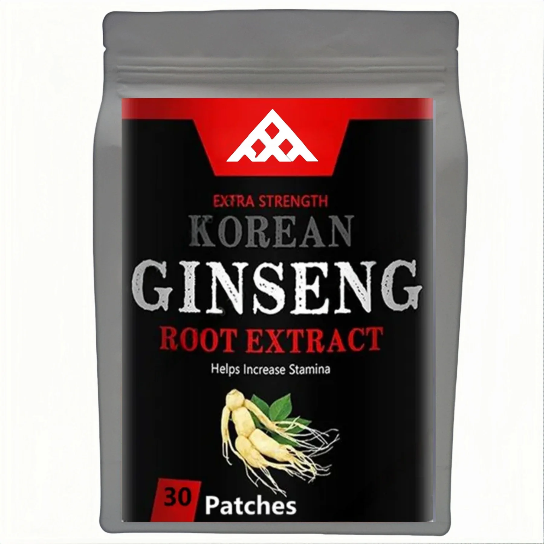 Hot sale Korean Red Ginseng Patch - Enhances Endurance, Strength & Mood Balance - Boosts Energy & Focus free shipping