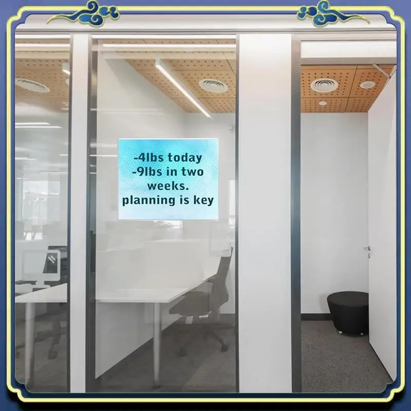 A56P-4 X 6 Inch Acrylic Sign Holder Wall Mount,Clear Wall Frame With Double Sided Adhesive Tape For Office, Home 10Pack