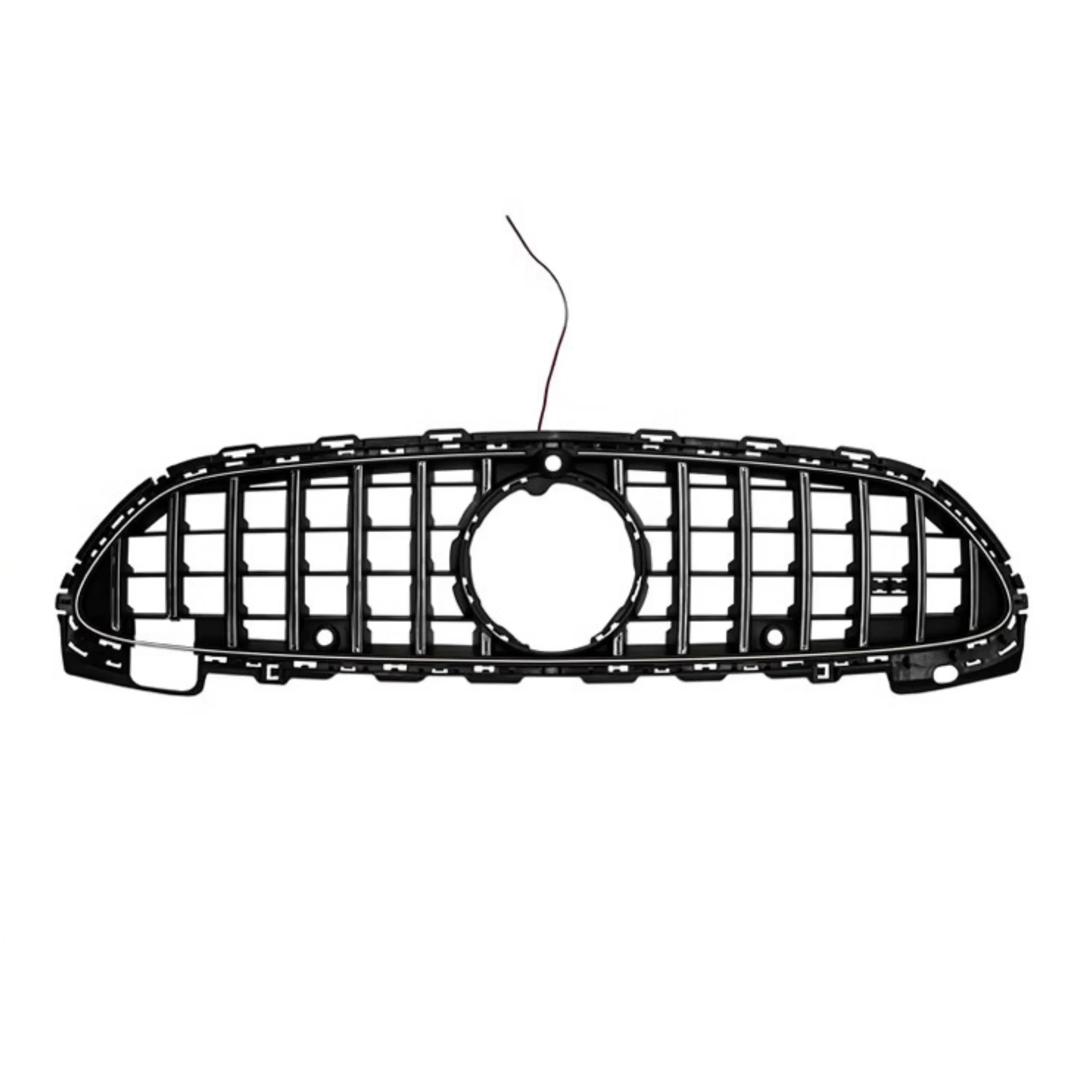 Car Grill With light for Mercedes Benz C-class W206 modified Luminous Front bumper net Radiator Grille Car Accessories