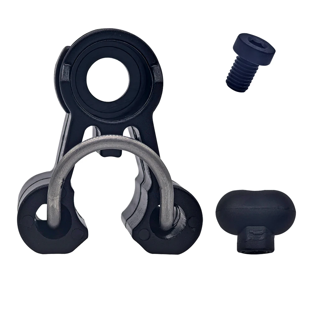 

Folding Bike Head Tube Catcher in Nylon Designed for Brompton and For 3sixty Complete with Catcher Knob and Screw