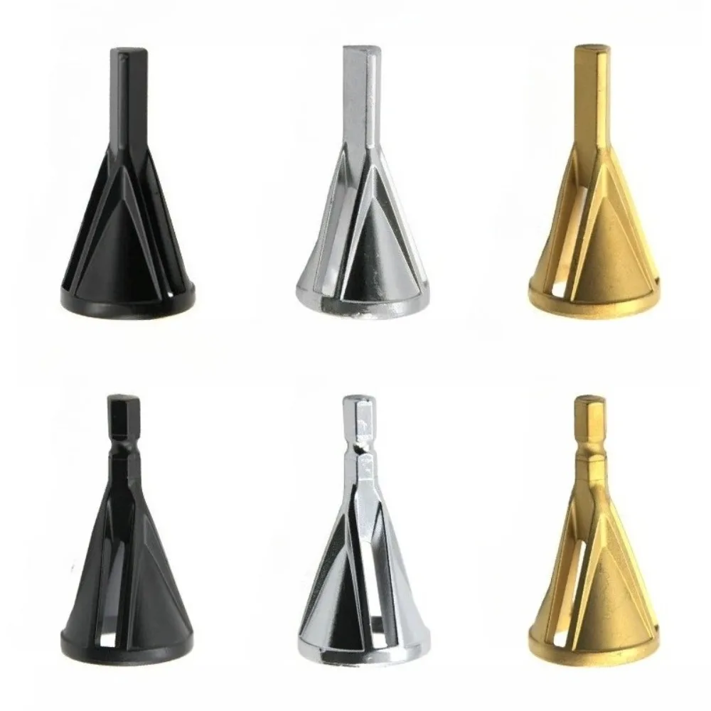 

Triangle/Hexagonal Handle Scraper External Chamfering Tool Angle Lap Trimming Debur Household Electric Drill Accessory