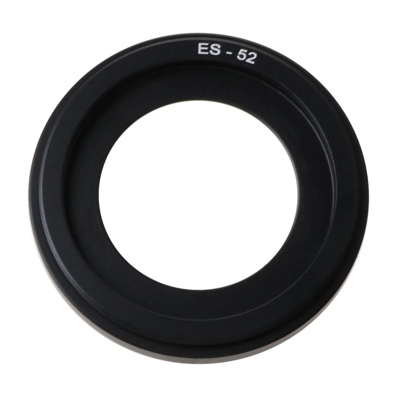 40mm Reversible Lens Hood Shade Fit for EF 40mm 2.8 for STM Lens Replaces ES-52 Hood Tulip Flower Design Black