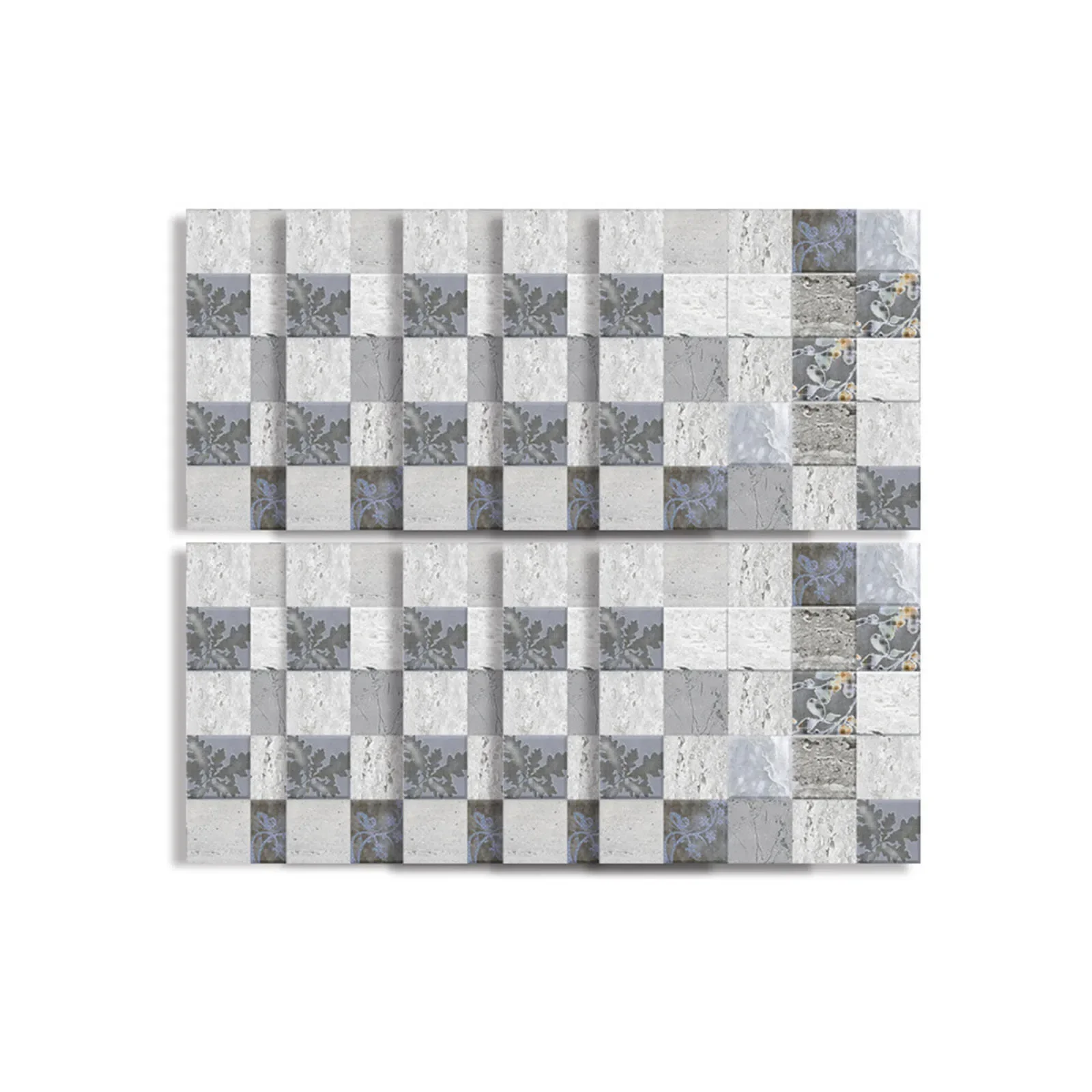 Home Décor Tile Stickers Sturdy Tile Stickers 3D Wall Tile Stickers Easy To Wipe Floor Self-adhesive Brand New