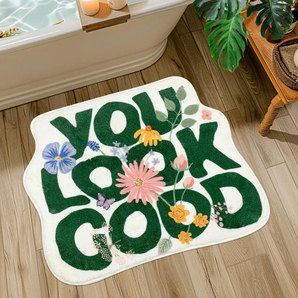 

Vivid Rainbow Faux Wool Area Rug Plush Soft Washable Non-Slip Low Pile Suitable For Bedroom Or Living Room Decor