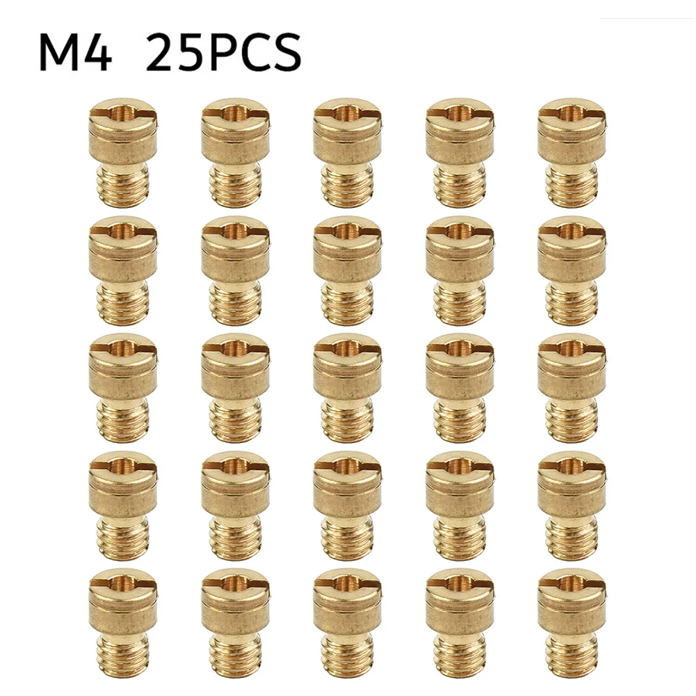 25pcs Motorcycle Carburetor Nozzle Carburetor Jets 55-115 For Puch Maxi Bing Hercules 4mm Zündapp Jet Set Parts High Quality