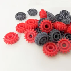 Lot 18946 Gear 16 Tooth with Clutch on Both Side Brick Building Block Toy Compatible Educational Creative Size Gift DIY MOC