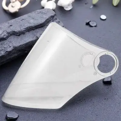 

Clear Motorcycle Windshield Flip Visor Wind Guard Scratch Resistant Replacement Full Protection Uv Resistant Windscreen