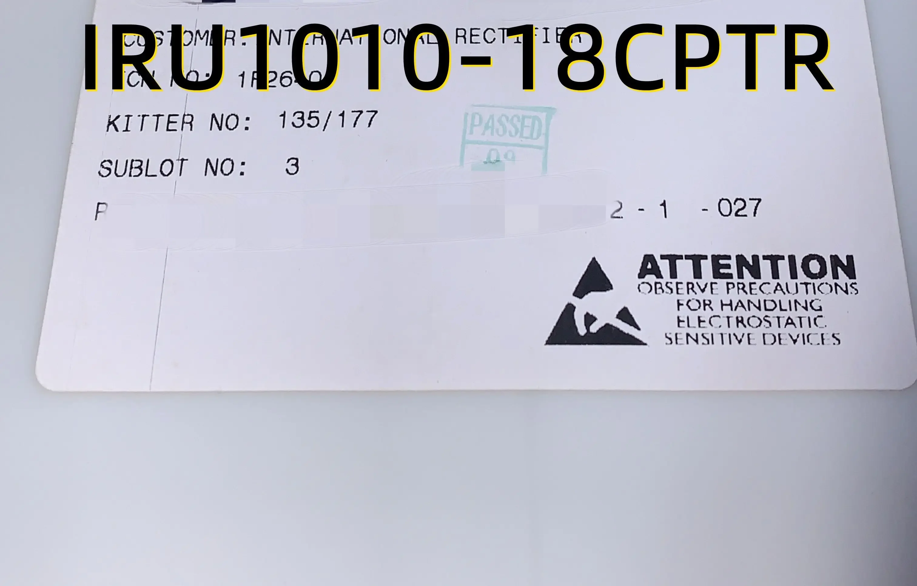 

50шт IRU1010-18CPTR