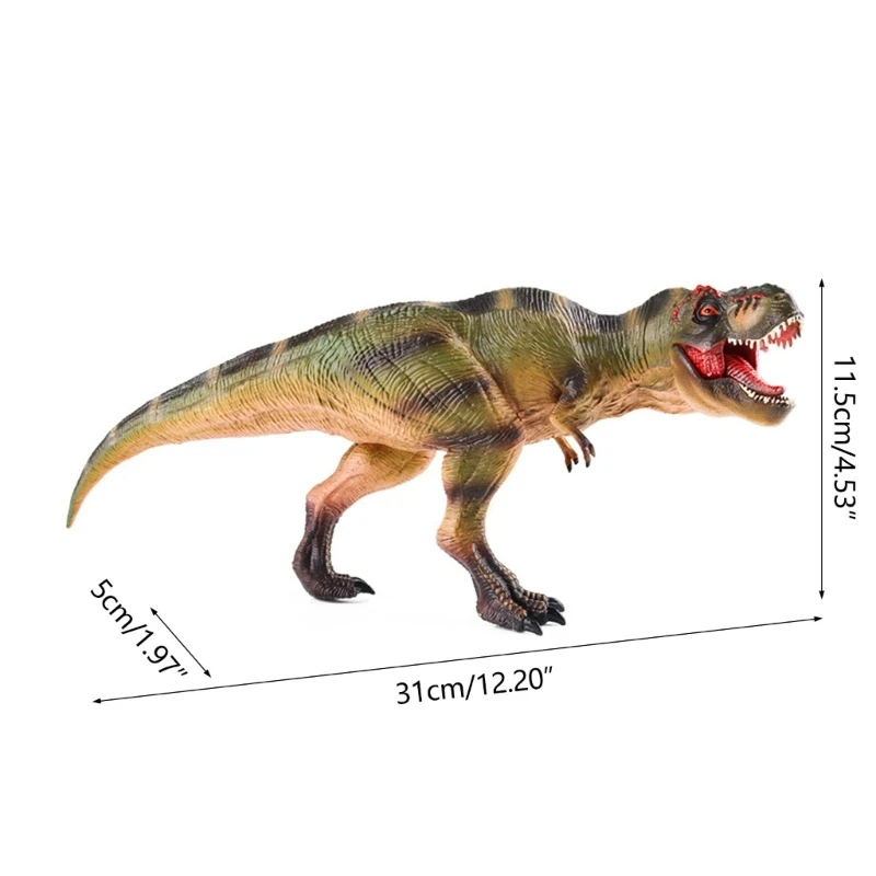 Y1UB – figurine dinosaure modèle réaliste, jouet pour enfants, cadeau fête, pour garçons filles, modèle tyrannosaure