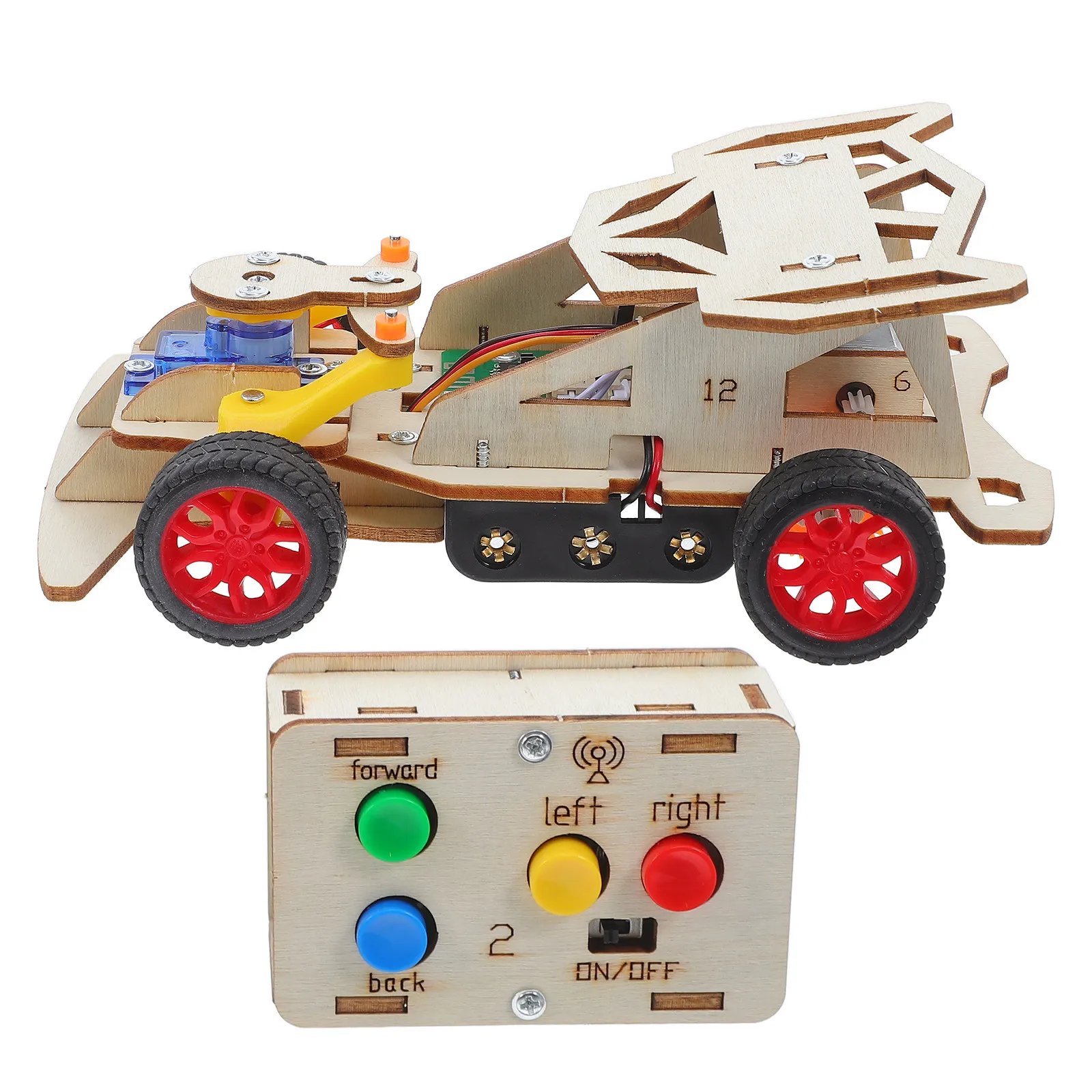 

Набор для сборки гоночного автомобиля STEM: DIY-конструктор с дистанционным управлением, развивающий научный эксперимент, обучающая игрушка для всей семьи и занятий в классе