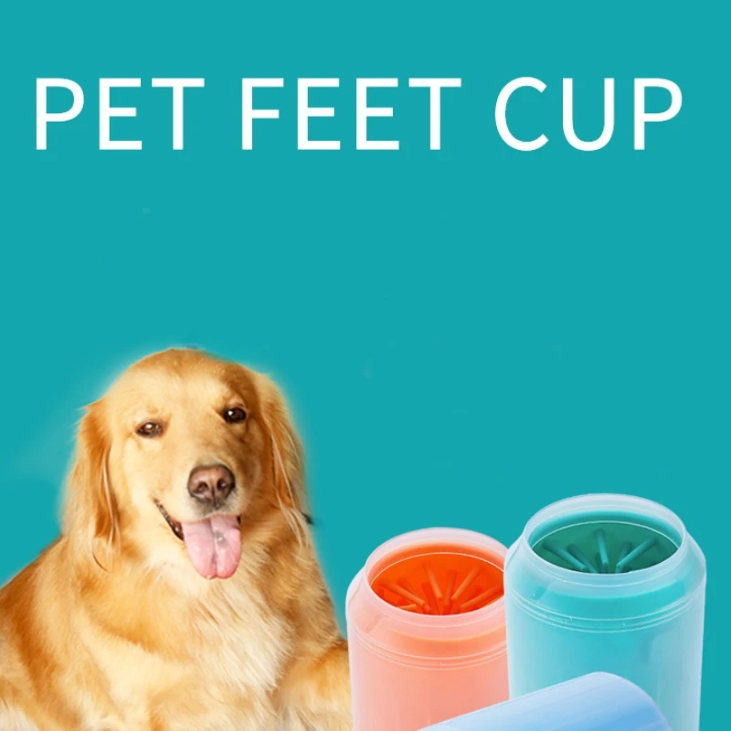 Paw Plunger Pet Paw Cleaner Soft Silicone Foot Cleaning Cup Portable Cats Dogs Paw Clean Brush Home Practical Supplies 3 Sizes