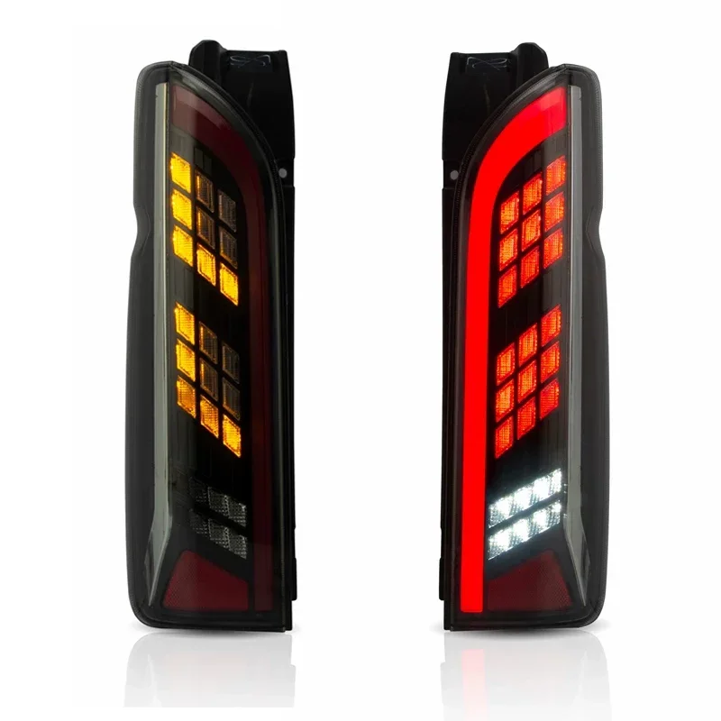 LED Taillight For Toyota Hiace 200 2005-2020 Modified Rear Lamp Brake Turn Signal Assembly Car Accessories