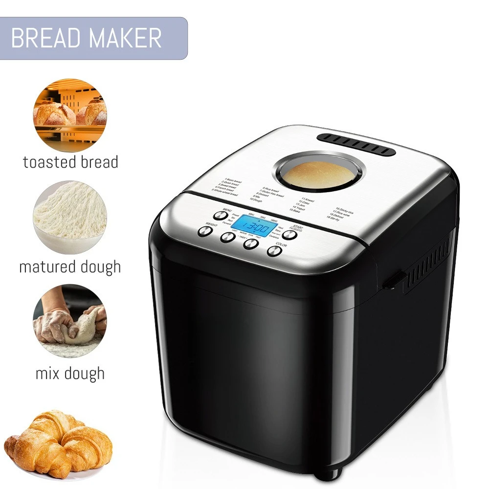 European-style dough rising and baking bread three-in-one household multi-functional fully automatic steamer machine