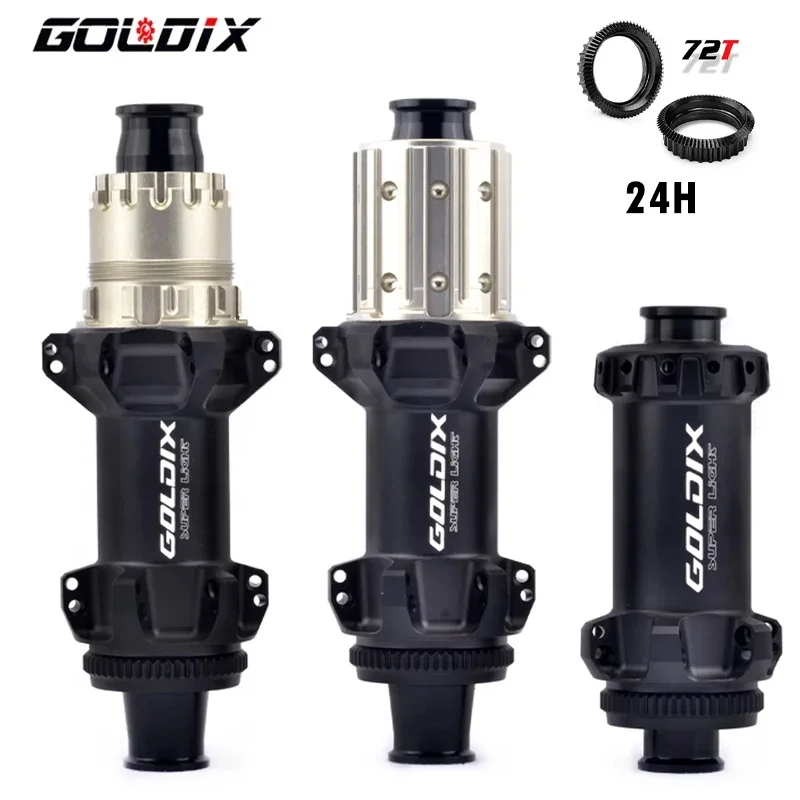 GOLDIX R160 Super Light ROAD Hub Center Lock Disc Straight Pull  24H Ratchet 72T XD Class Bike Hub for SHIMANO 11 12 Speed