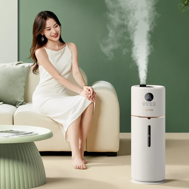 Vertical 220V Humidifier Household Living Room Heavy Fog Air Aromatherapy Floor Atomizer Air Humidifier Aroma Diffuser