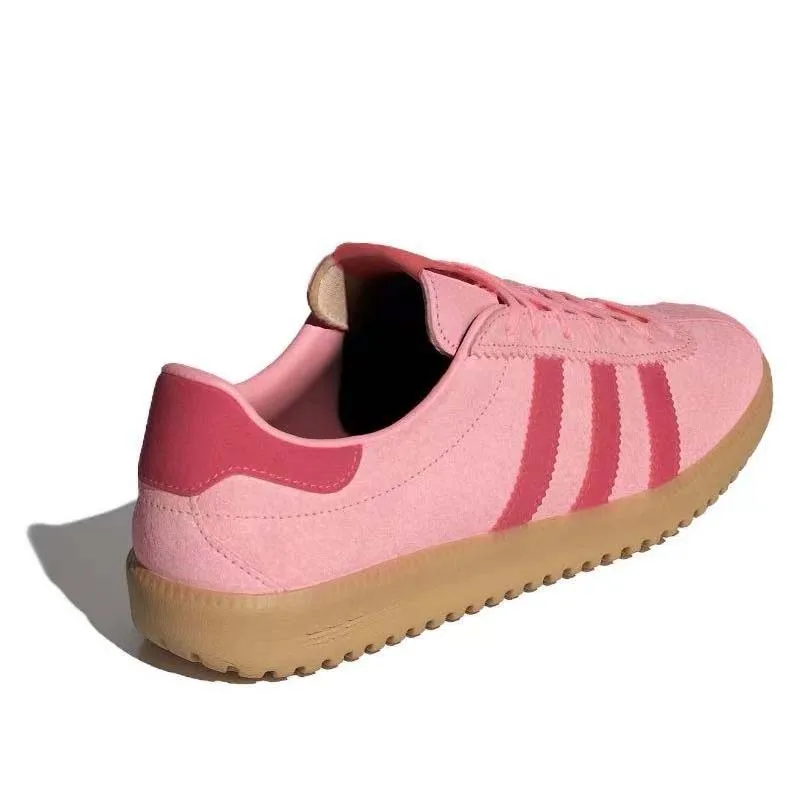 Adidas Originals Bermmuda Sapatos leves e antiderrapantes de corte baixo para mulheres, verde claro