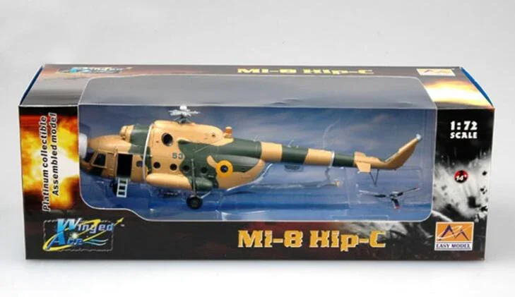 1:72  Ukrainian air force mi-8 Hippo helicopter  37043 finished product model