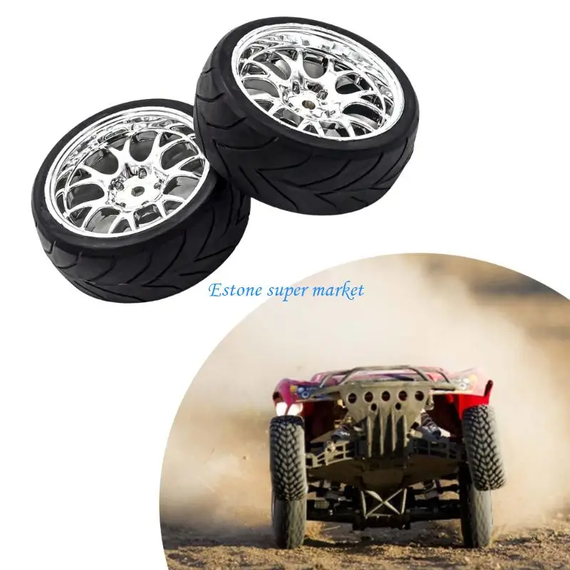 090B Remote Control Drift Car Front and Rear Wheel Tires 4PCS 1/10 Model Vehicle Part Drifting Car Modified Accessories