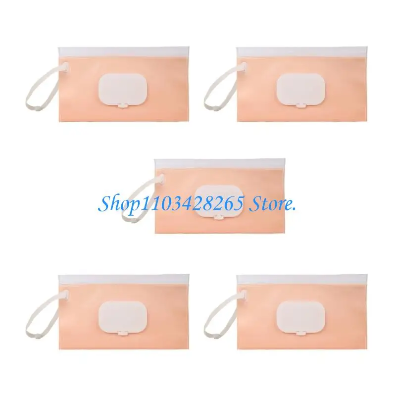 5шт многоразовый держатель EVA Wet Wipes Secute Man Heress Moad для занятий на свежем воздухе и ухода за младенцем G2TE