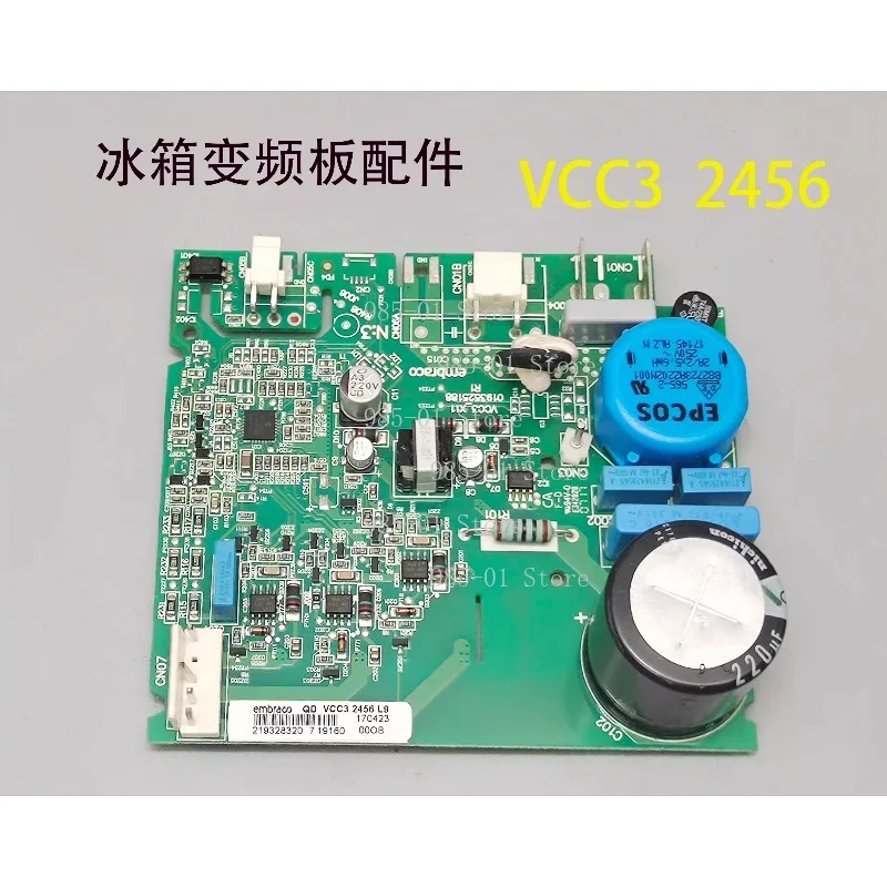 Tarjeta Inversora para Refrigerador (Tarjeta de Control del Compresor, Modelo EECON QD VCC3 2456) |   versión original |   Refrigerador