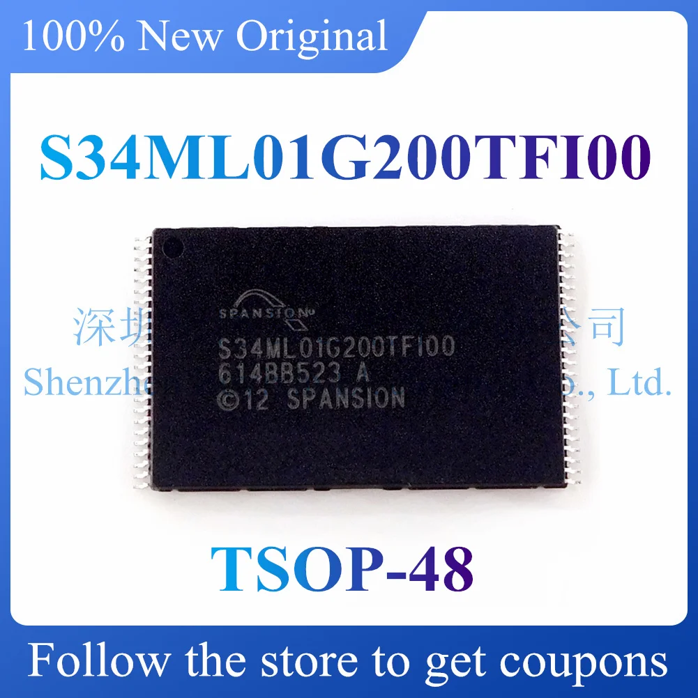 

NEW S34ML01G200TFI00.Original Product.TSOP-48