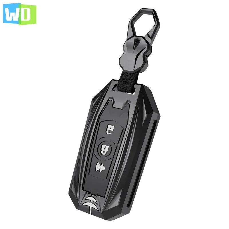 

Zinc AlloyCar Key Cover Remote Control Case Protector Auto Accessories For GWM Great Wall Haval H6 ID46 433MHZ Keyless Entry