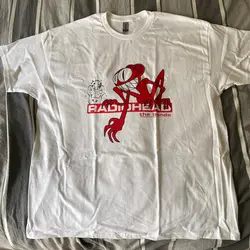 Vintage Radiohead T Shirt replika zespołu albumu