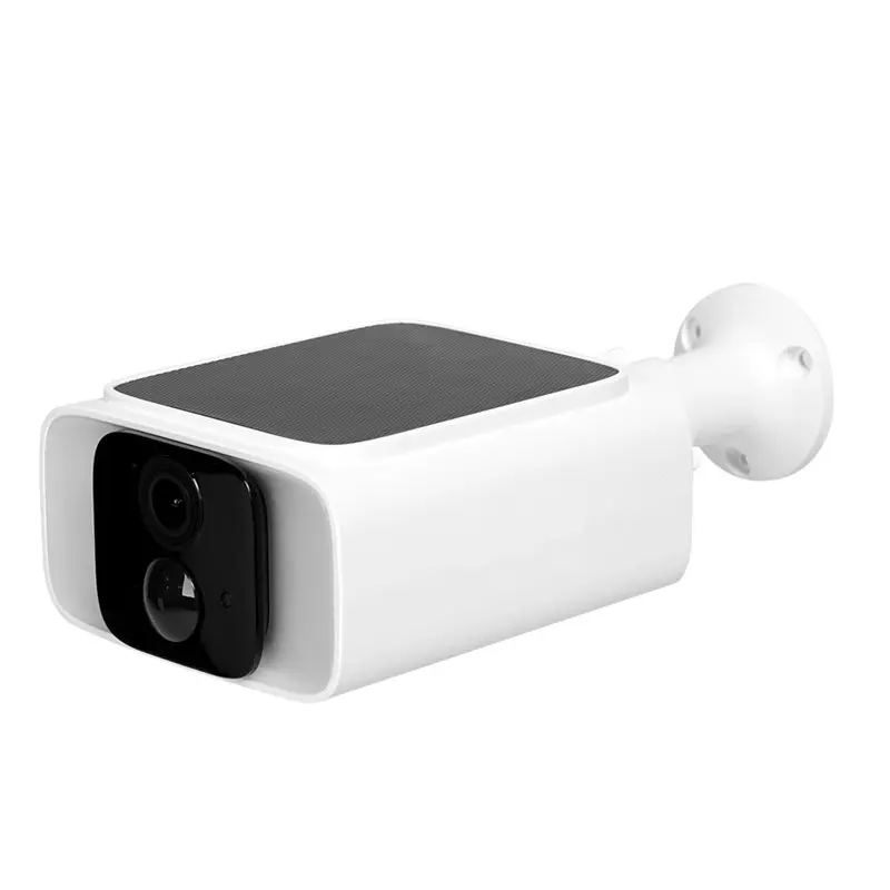 B44C APP Enabled 4G Solar Panel Camera Tuya Smart Integrated Dual Charging Long Battery Life Alexa Google Hom Home Monitoring