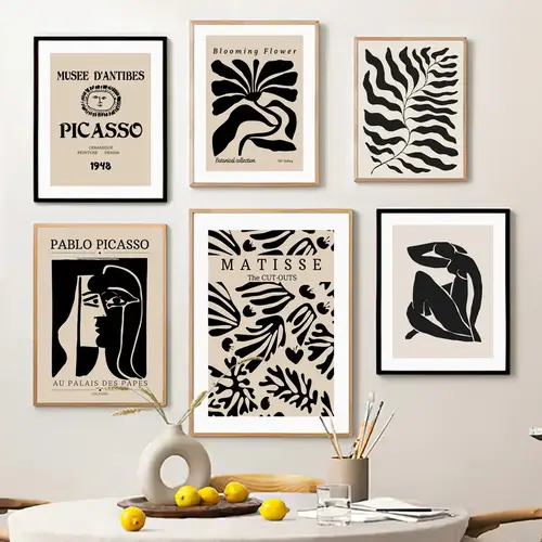 Abstract Picasso Matisse Body Line Retro Posters Wall Art Print Canvas Paintings Wall Pictures For Living Room Interior Decor - Image 3
