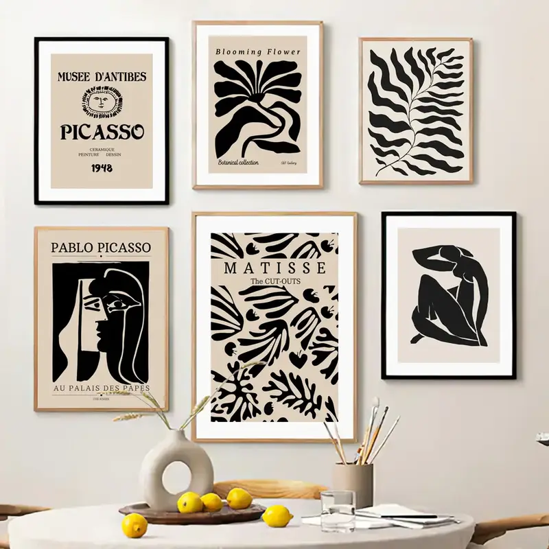 Abstract Picasso Matisse Body Line Retro Posters Wall Art Print Canvas Paintings Wall Pictures For Living Room Interior Decor - Image 3